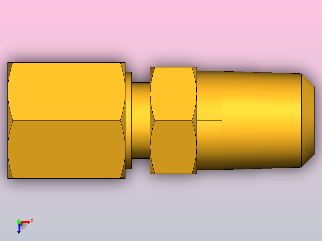 公接头68C 2 1俯视图