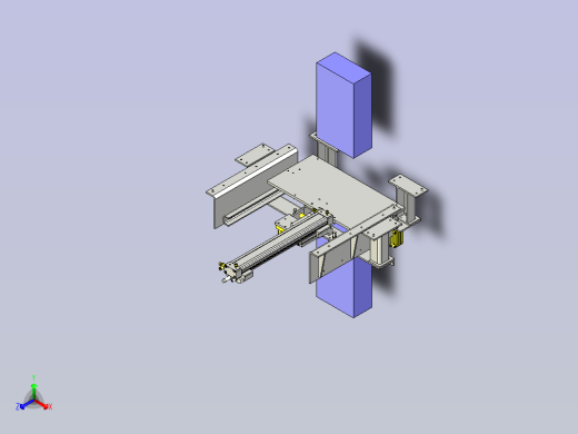 一种自动卷帘机构3D图纸