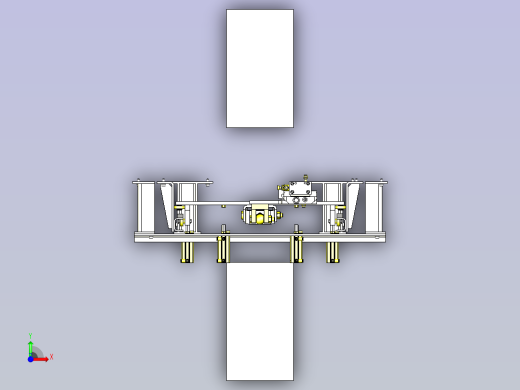 一种自动卷帘机构3D图纸前视缩略图