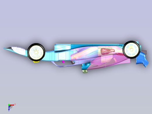 Seguracing F1方程式赛车模型3D图纸 CATIA设计.x_t俯视缩略图