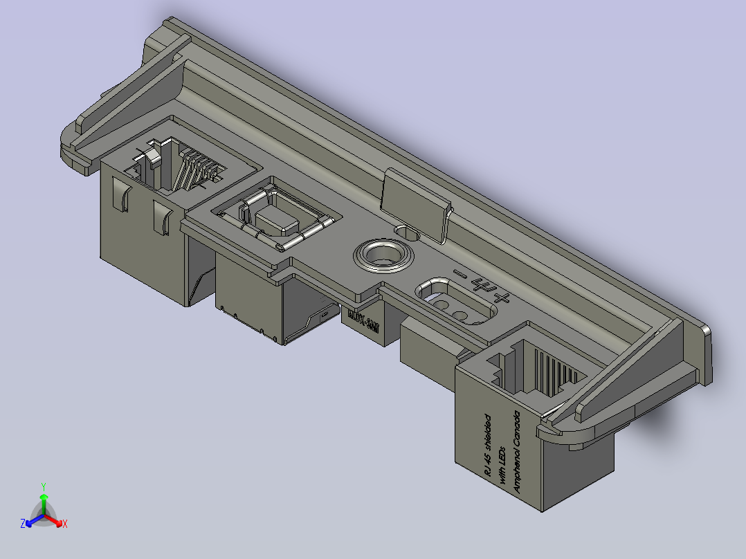 Penguin_main_PCB_assembly_solid-201838-1主视图