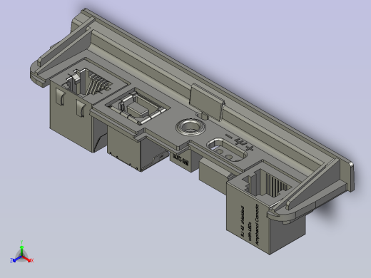 Penguin_main_PCB_assembly_solid-201838-1正等轴测缩略图