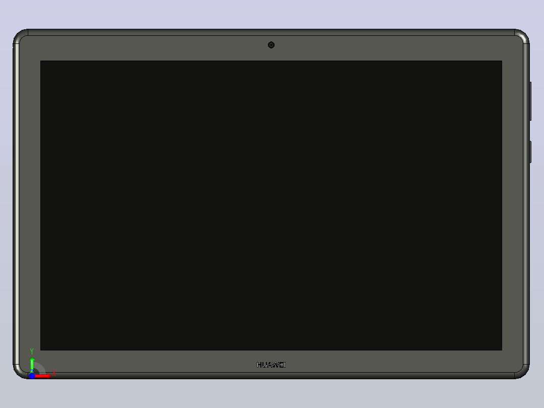 平板电脑华为mediapad t5前视图