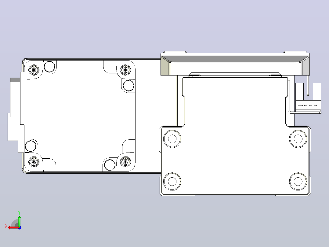 滚珠丝杠线性轴TPA-GCRS-80-1610C-L175-ML-M20-N3后视图