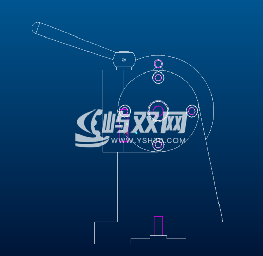 车床尾座自动进给钻镗轴孔缩略图