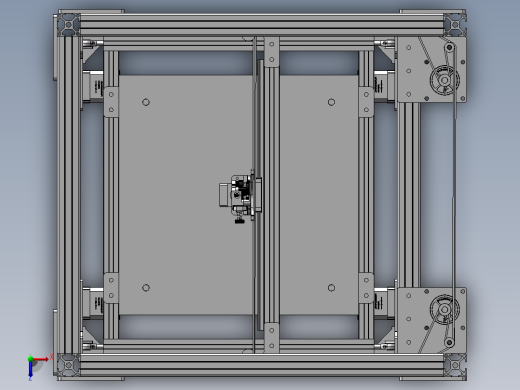 3d打印机模型俯视缩略图