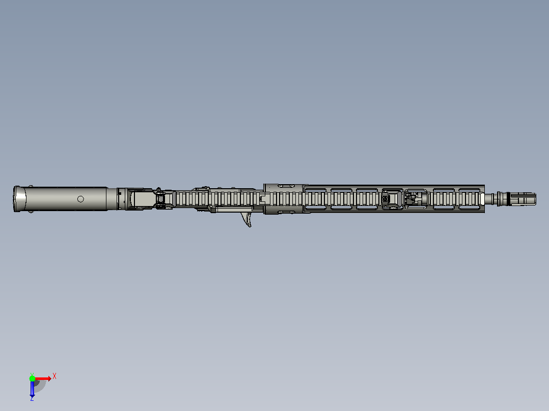CR42 A1（CS_LR 42）冲锋抢俯视图