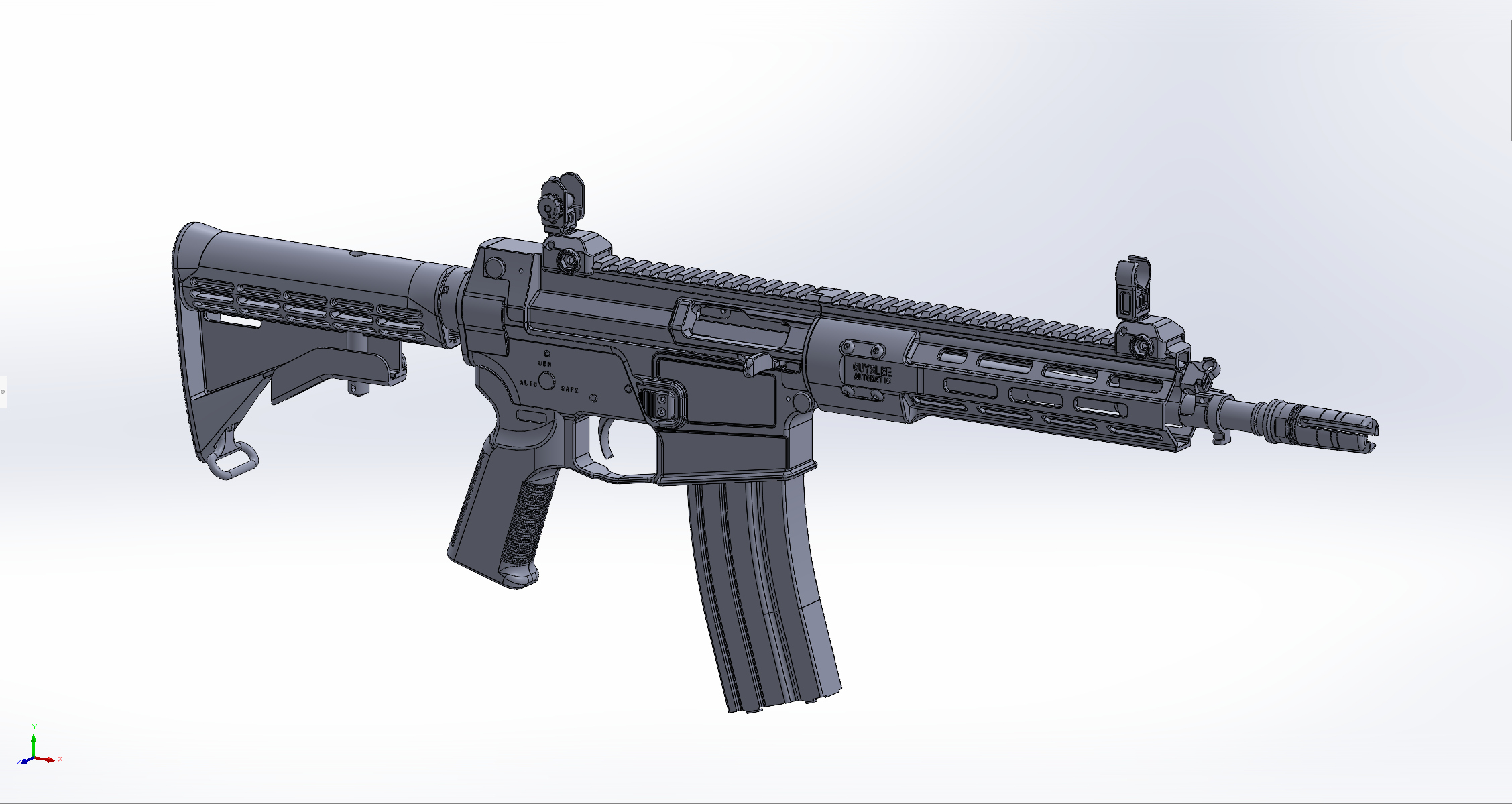 CR42 A1（CS_LR 42）冲锋抢