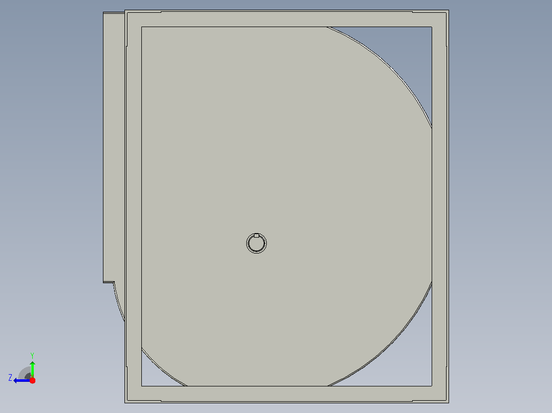 SYDS-R离心风机[SYDS450 R]右视图