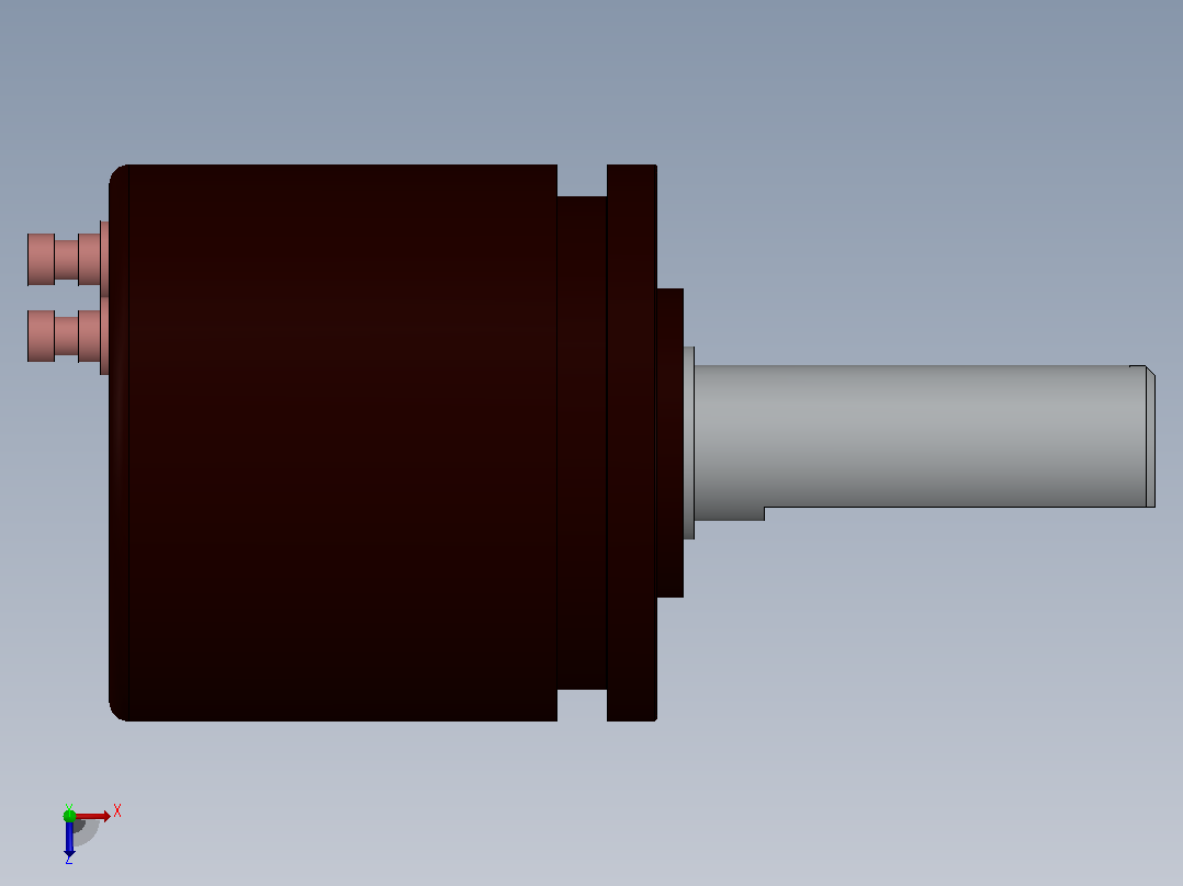 P3022-V1-CW360角度传感器俯视图