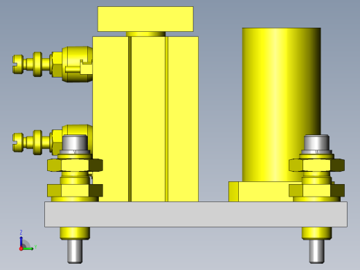 台车定位机构右视缩略图