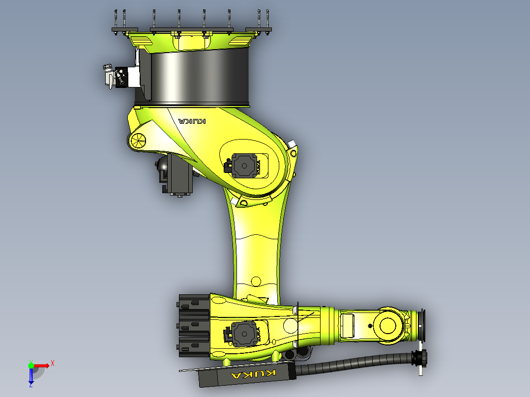 KR 500 FORTEC IGS STP俯视图