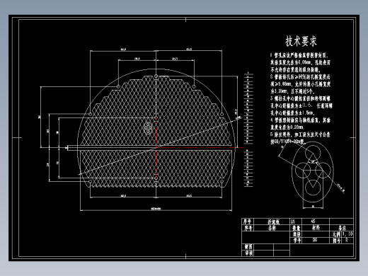 管壳式换热器cad图CAD设计图