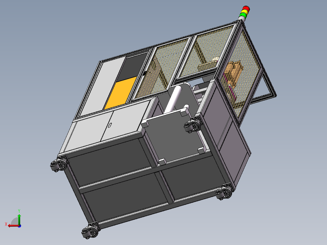 汽车转拉杆组装压球形罩&涂油后视图