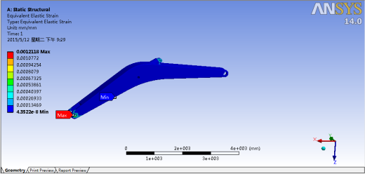 普通挖掘机动臂机构设计与运动分析缩略图