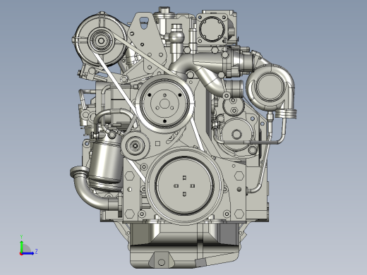 enginecumminsbfm2012c发动机左视缩略图