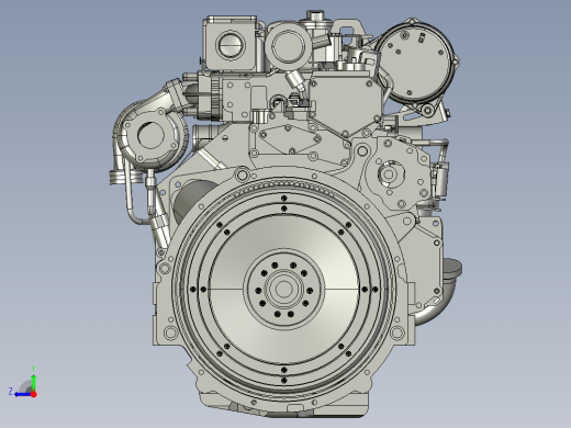 enginecumminsbfm2012c发动机右视缩略图
