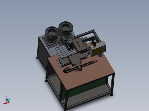 双振动盘凸轮机构元件自动包装机