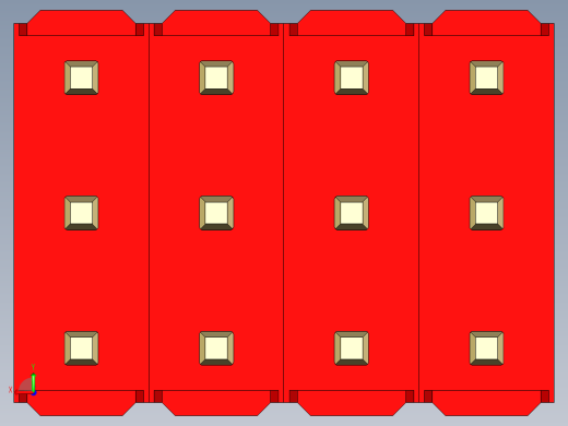 彩色公头100mil（2.54mm）系列-DS1021_red_3x04p_100mil_Type1_rev1.0后视缩略图