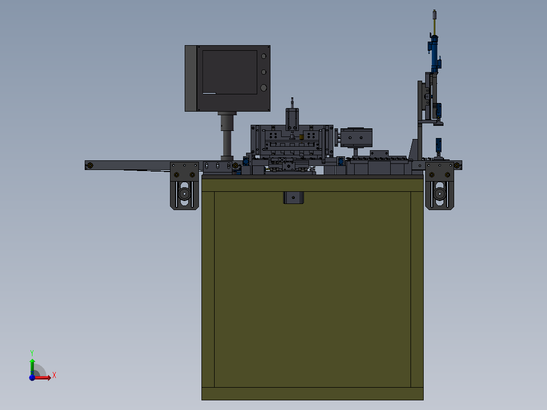 电性能测试机前视图