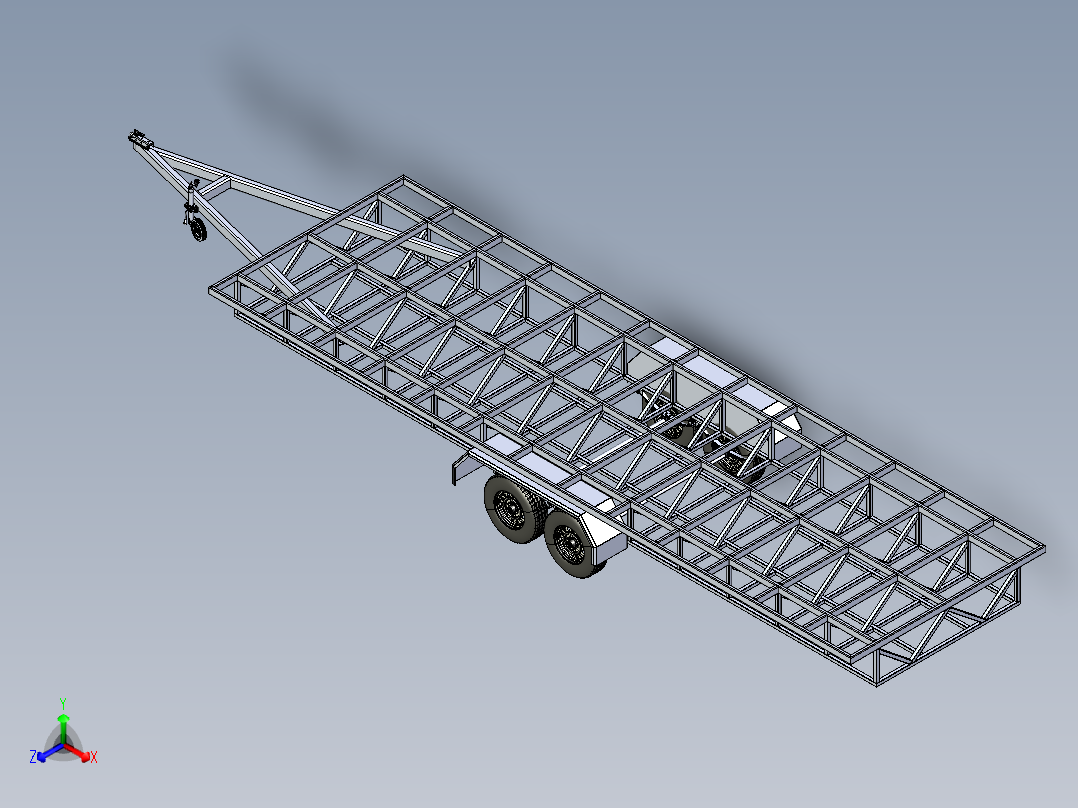 牵引车拖车重载