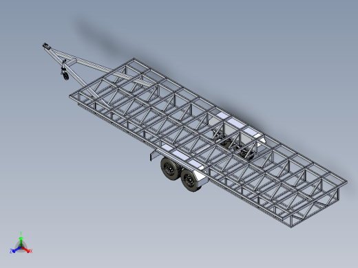 牵引车拖车重载
