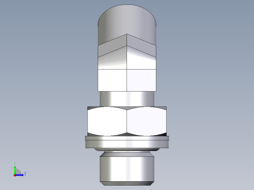 卡套式工业通用硬管接头EO_Adjustable_locknut_45_deg_elbow_VEE06SROMDCF左视缩略图