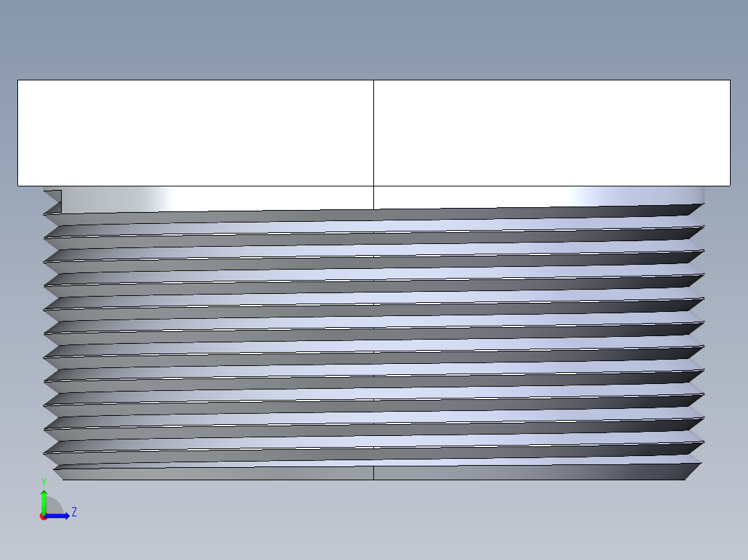 聚氯乙烯配件18-Sch80_ReducerBushing_MPTxFPT_839-250_2in x 1.25in左视图
