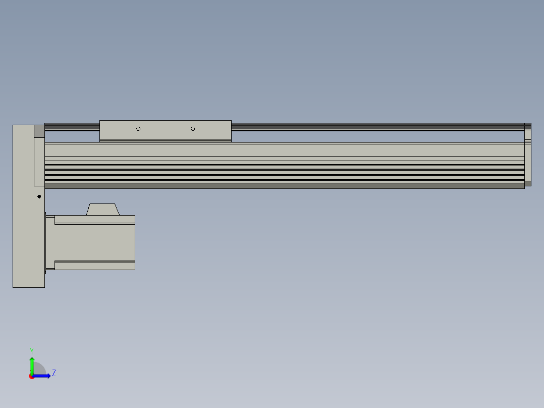 CCTL模组螺杆-TL135-S250-BM左视图