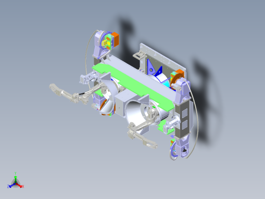 C1_2500-700三轴水平回转变位机正等轴测缩略图