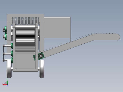 SolidWorks_番茄收获机后视缩略图