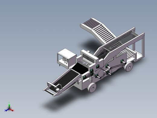 SolidWorks_番茄收获机正等轴测缩略图