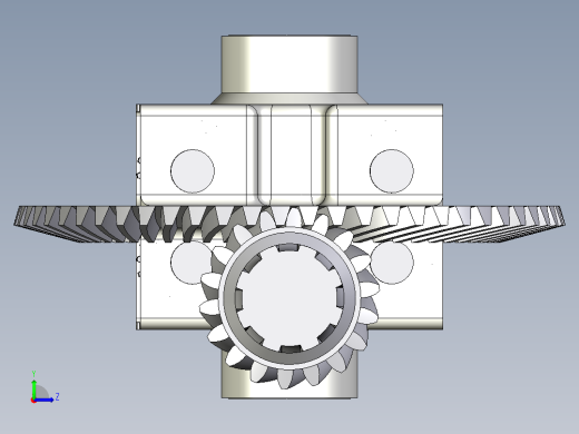 齿轮啮合 (142)左视缩略图