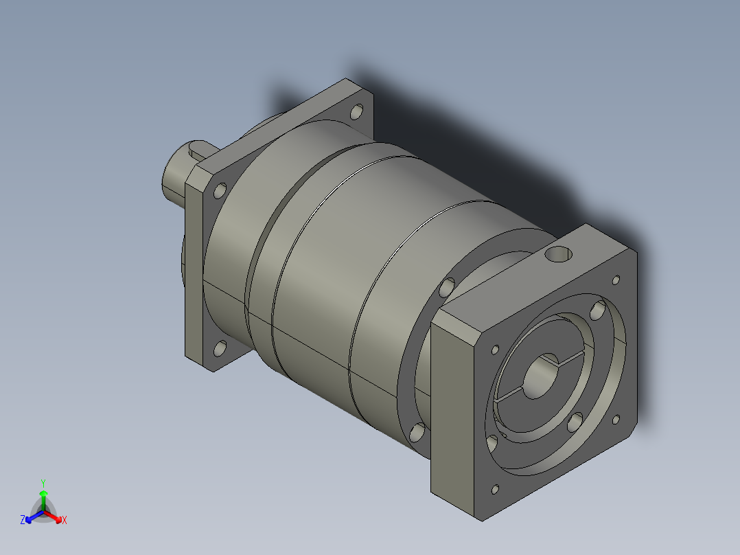 斜齿PHL115-L2 24-95-115-M6 LR60 CZ32.STEP主视图