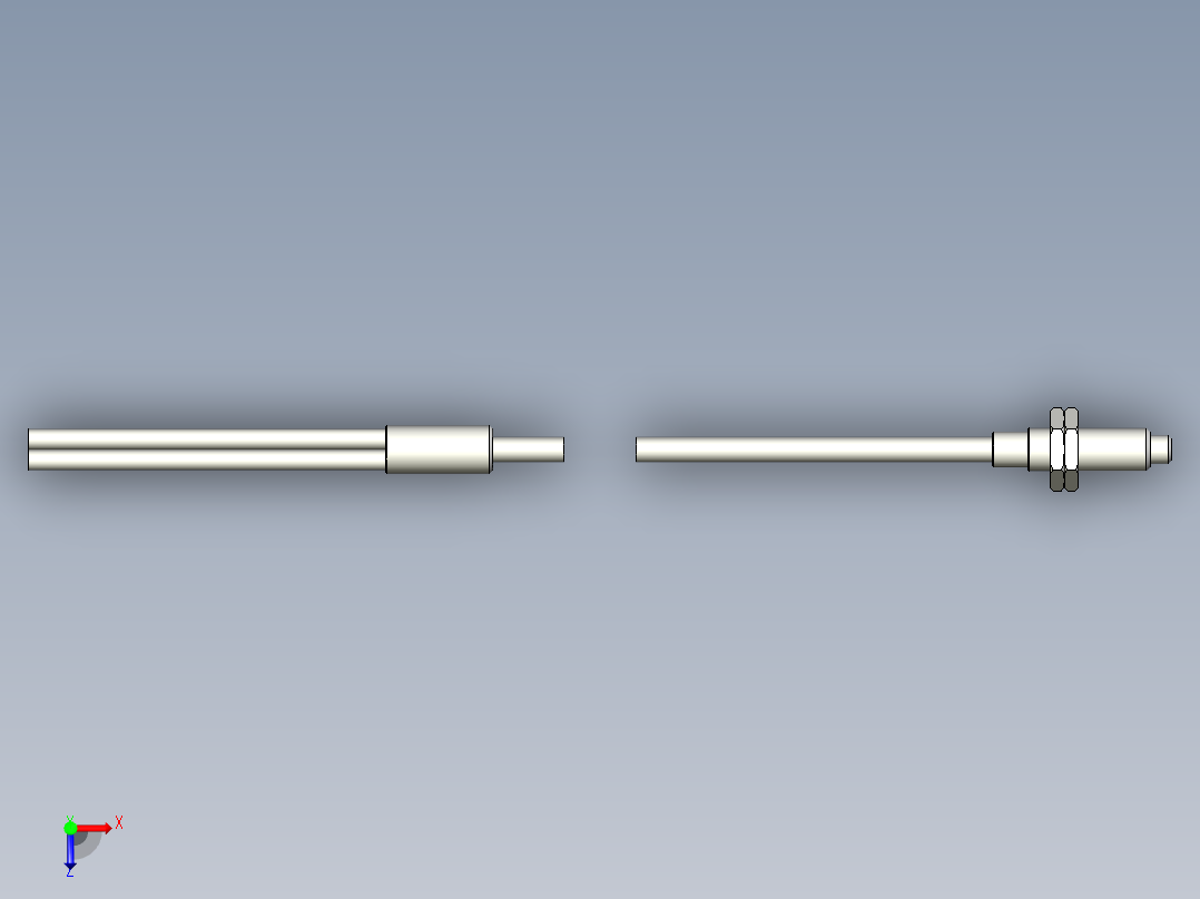 耐高温玻璃光纤_漫反射型FR-GW612_3D俯视图
