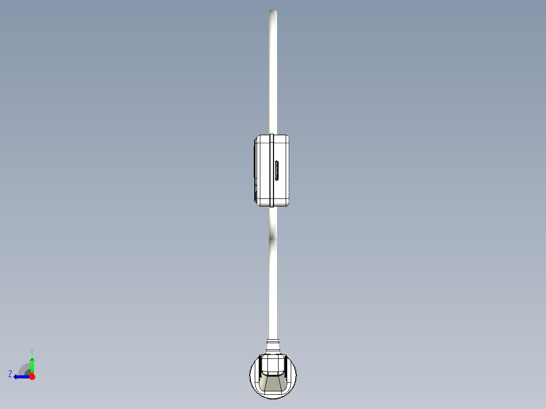 排插-2 STP PROE右视图