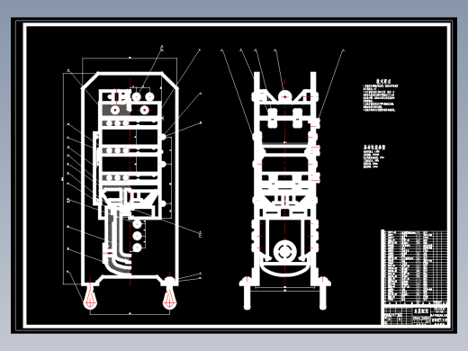 JS138-QLB—400×400框式平板硫化机设计
