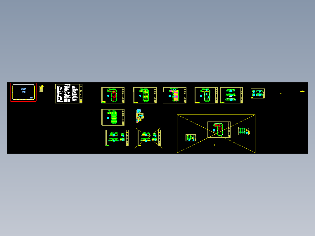 冠辉公司钢结构方案图