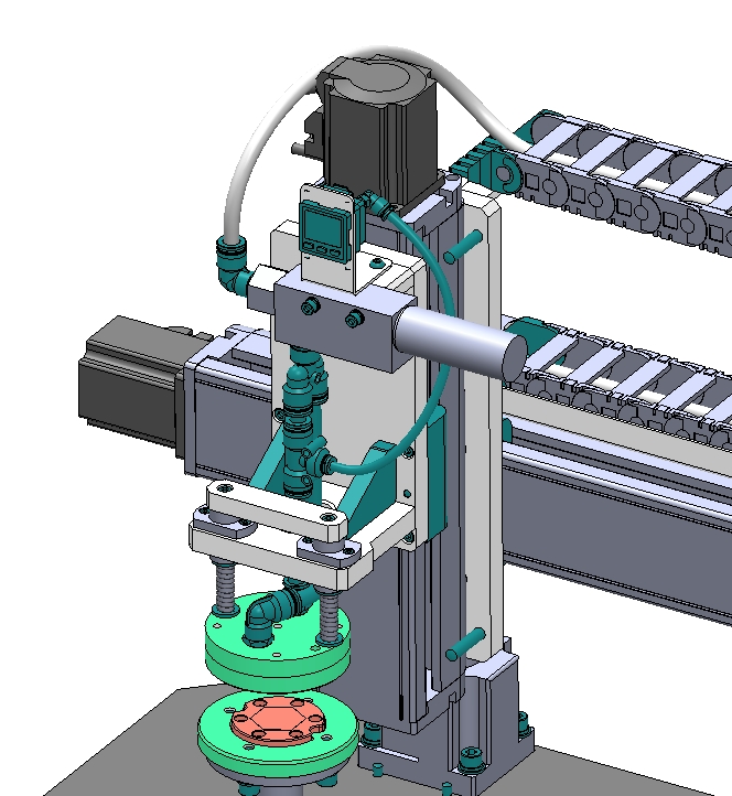 六工位直线等距&圆周等分互转机构