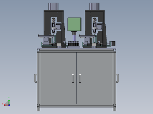 丝杆阀体双工位装配机sw18可编辑后视缩略图
