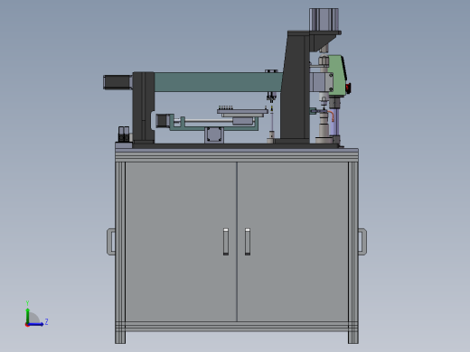 丝杆阀体双工位装配机sw18可编辑左视缩略图