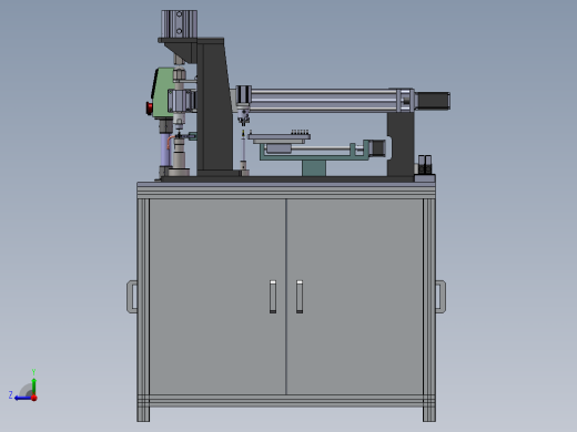 丝杆阀体双工位装配机sw18可编辑右视缩略图