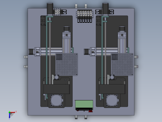 丝杆阀体双工位装配机sw18可编辑俯视缩略图