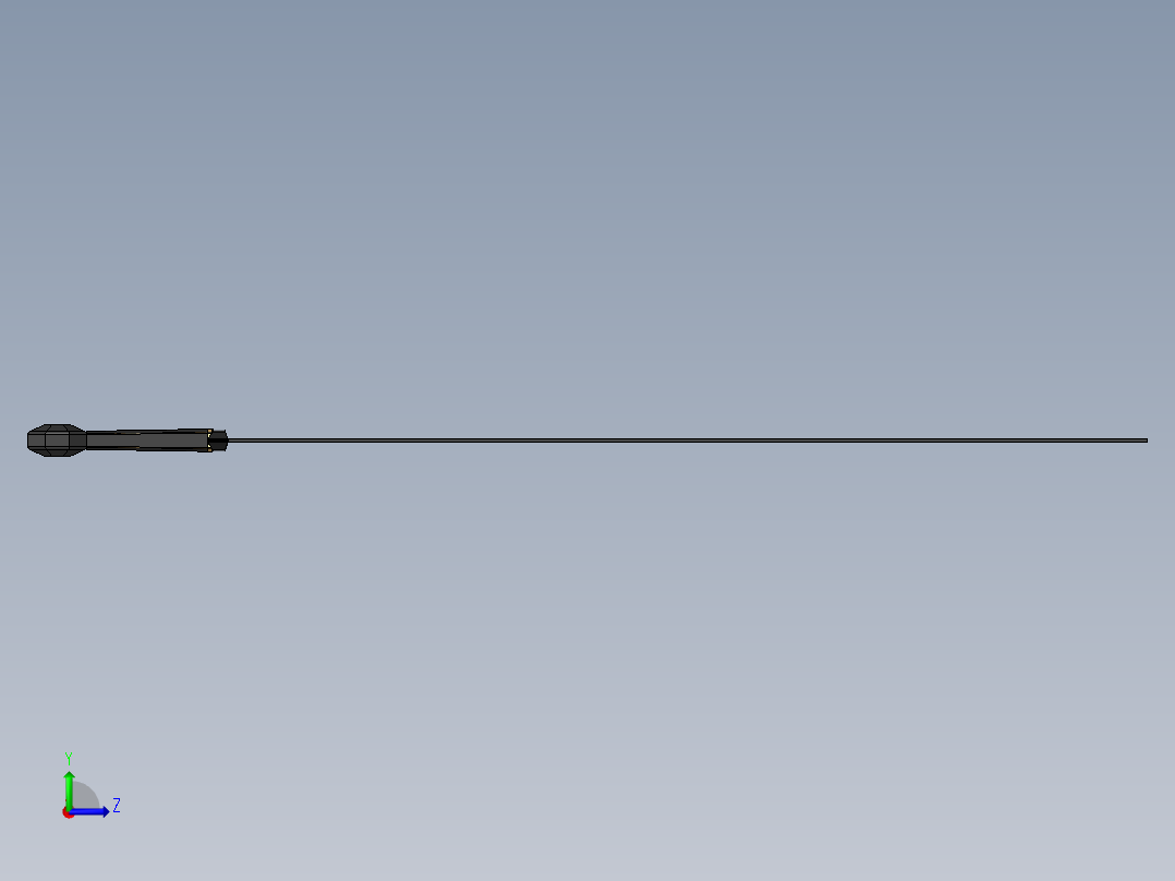 剑、宝剑(83)左视图