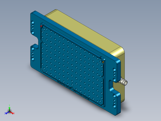 EDO30-A-笔记本CNC工装夹具三维模型CNC3-180620正等轴测缩略图