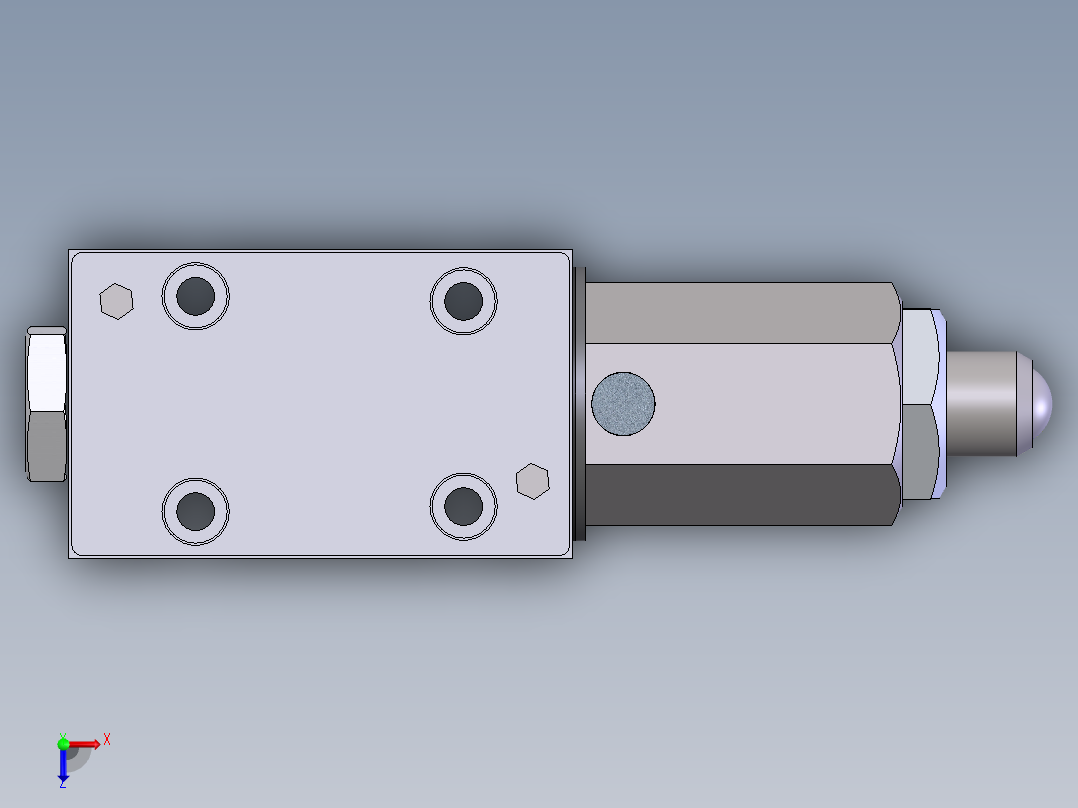 Continental Hydraulics-1002220液压元件俯视图