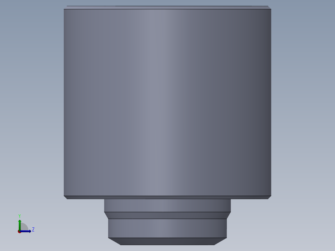 高压液压缸 95x80x21.5 mm左视图