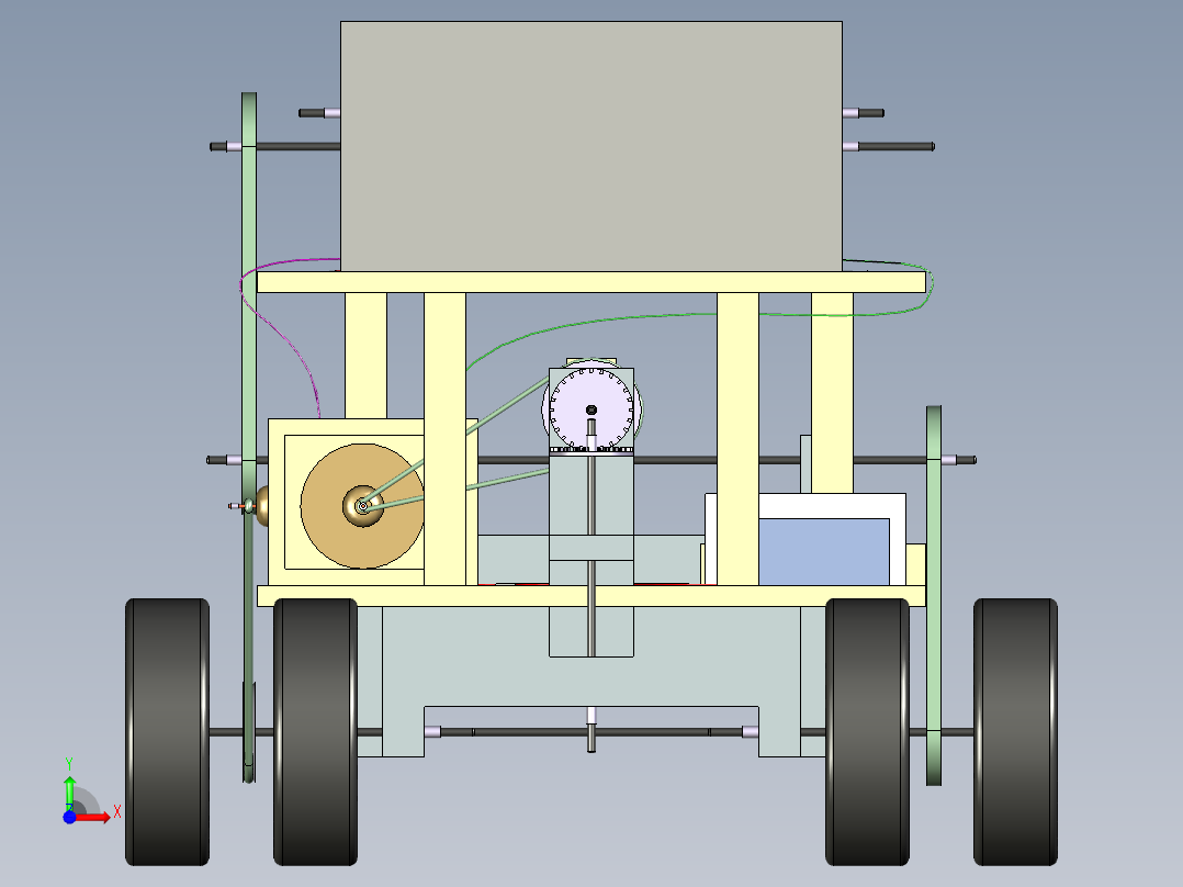 B3003329-自主行驶车辆前视图