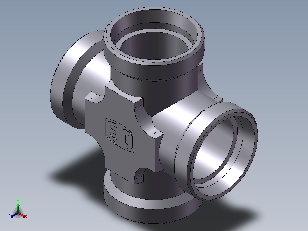 XC+XD 四通接头、XC-52
