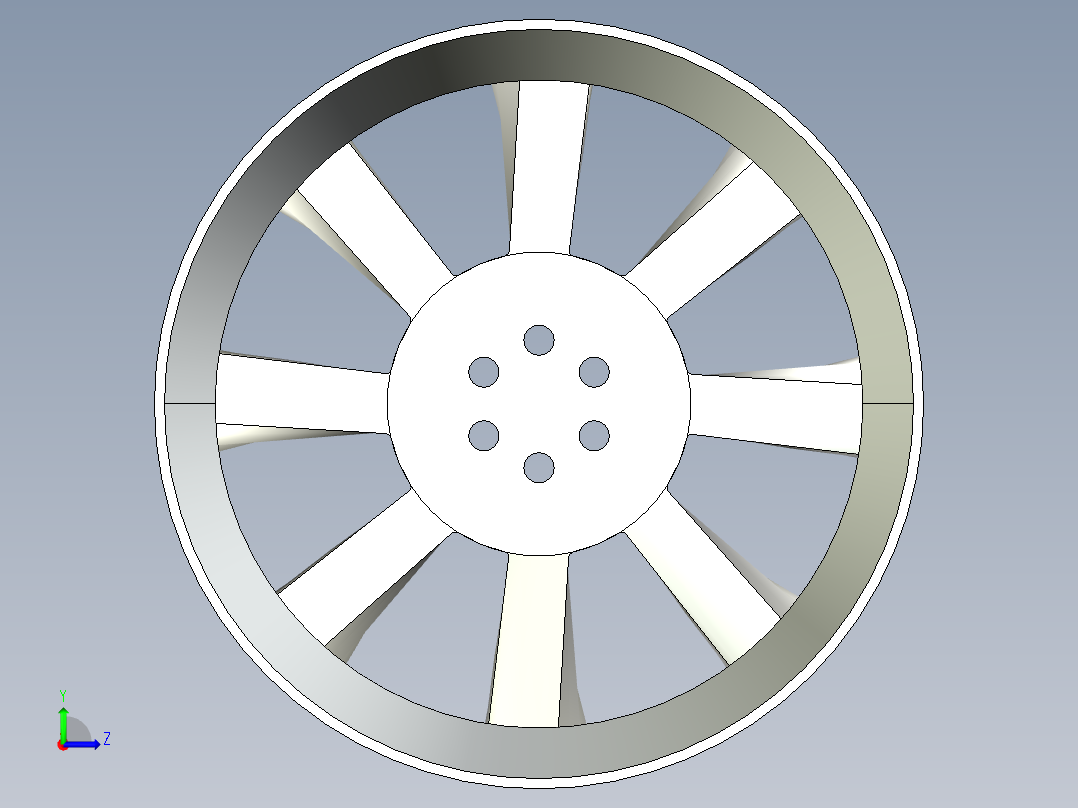 轮毂、轮胎(84)左视图